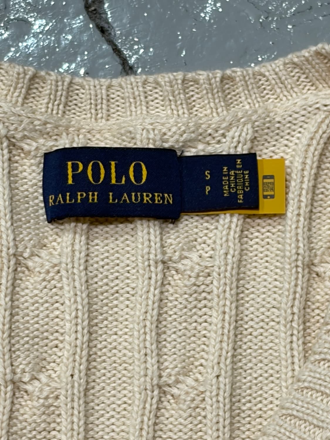 폴로랄프로렌(Polo Ralph Lauren)케이블 브이넥 니트 상품이미지3