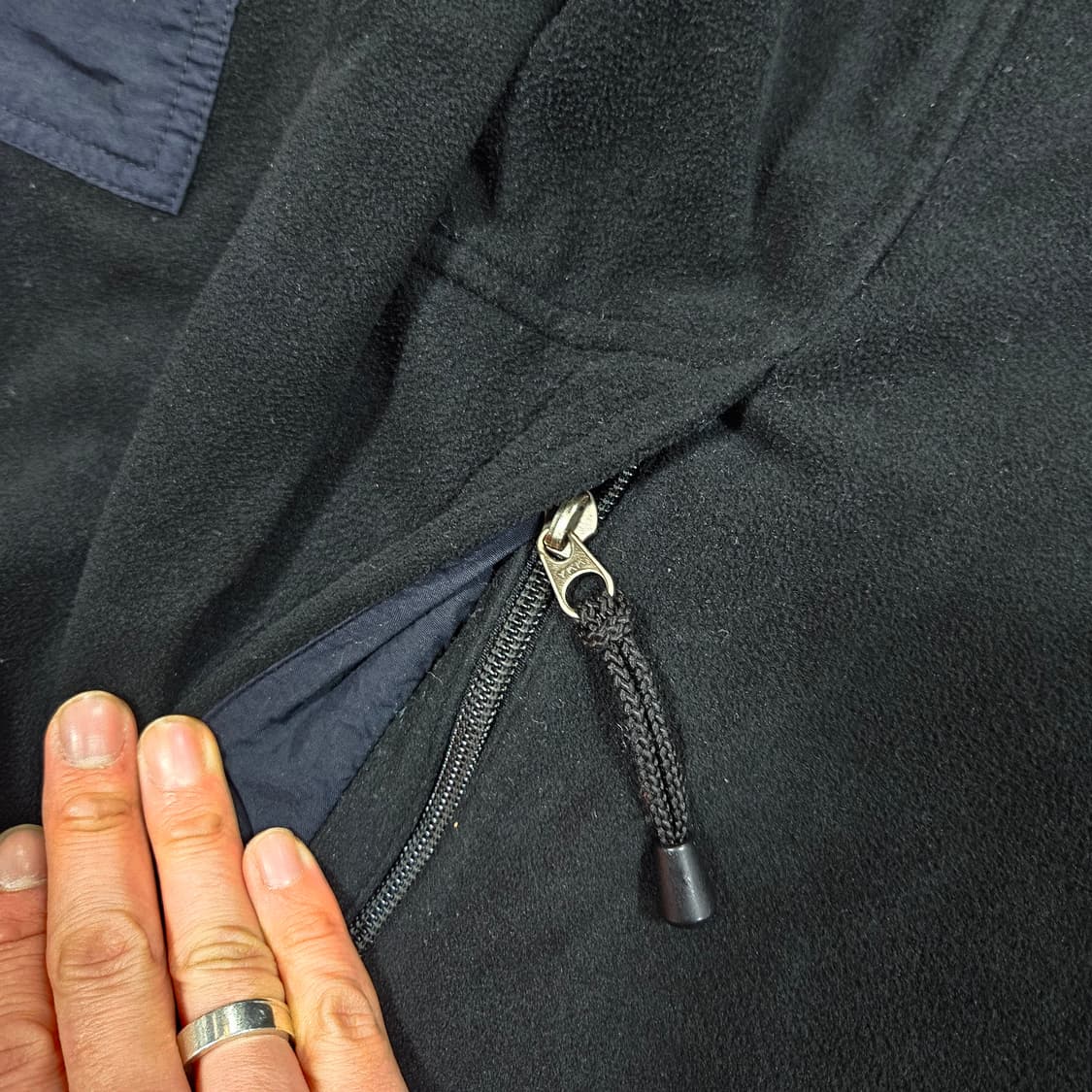 노스페이스 데날리 윈드스토퍼 빈티지 플리스 자켓 L size 상품이미지6