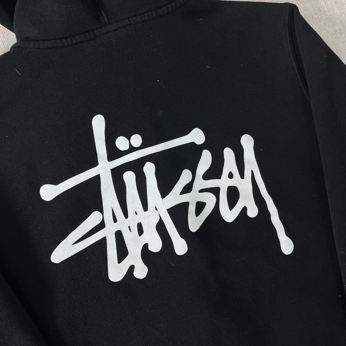 95 스투시 베이직 로고 후드집업 상품이미지9