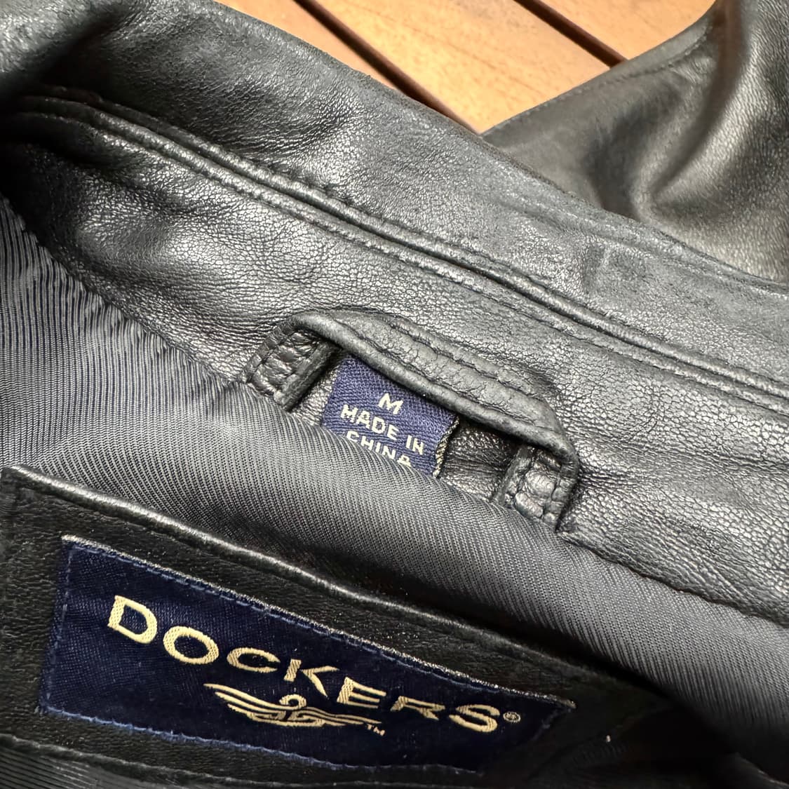 리바이스 다커스 램스킨 레더 자켓 (S)   상품이미지6