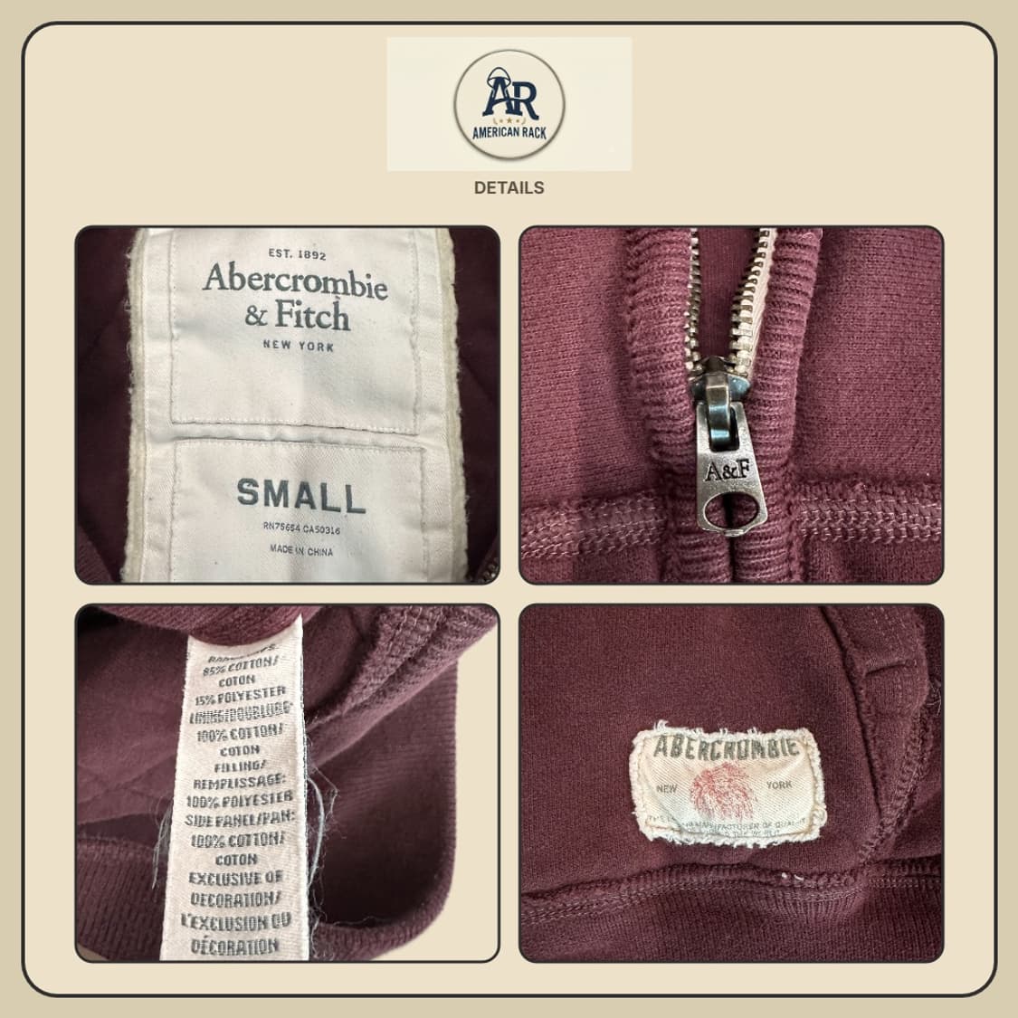 아베크롬비 앤피치 (Abercrombie & Fitch) 상품이미지4