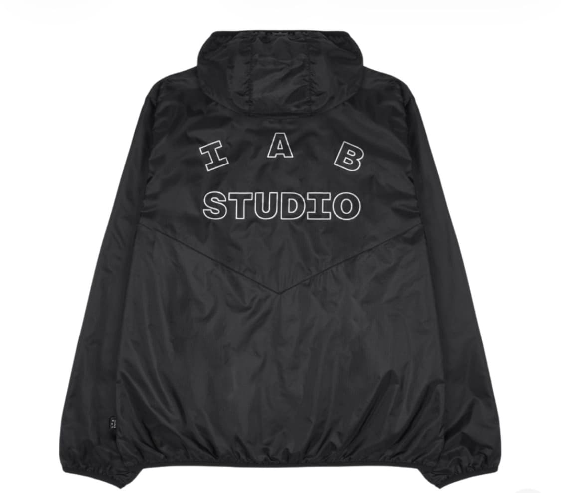 아이앱 스튜디오 립스탑 윈드 자켓 블랙 상품이미지2