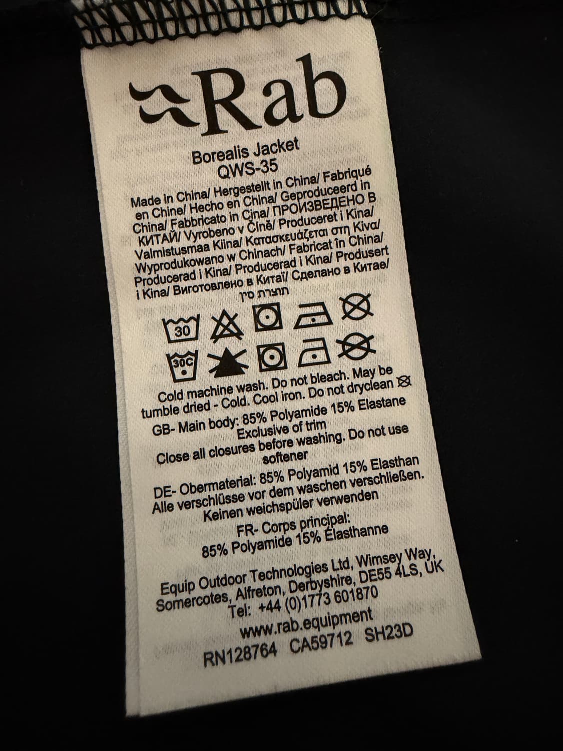 랩(Rab) 보리얼리스 (1회 착용, L) 상품이미지4