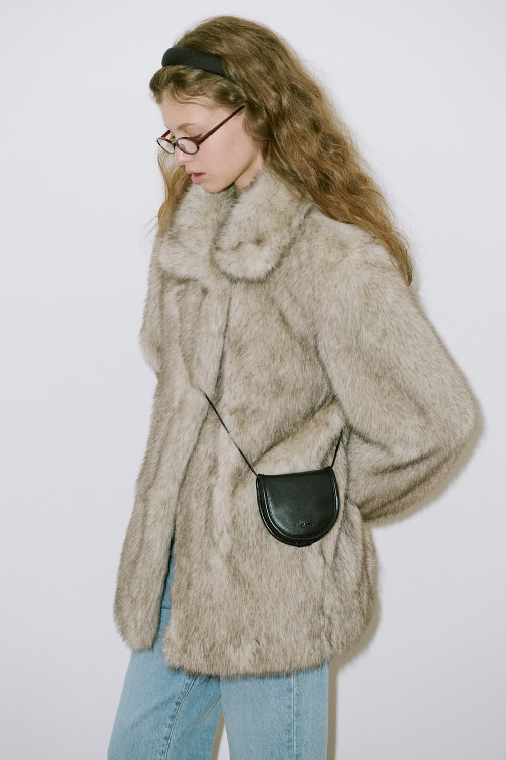 sinoon 시눈 퍼자켓 애쉬브라운 상품이미지3