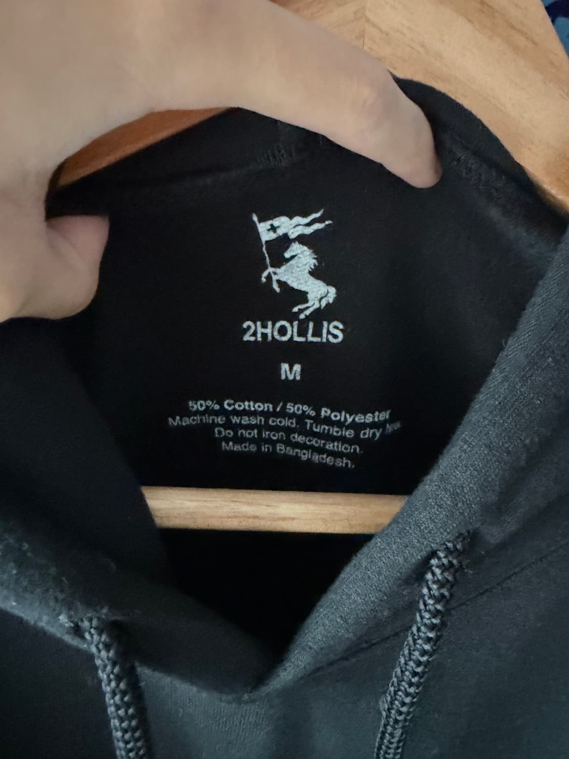 2holis 투홀리스 내한 머천 후드티 상품이미지3