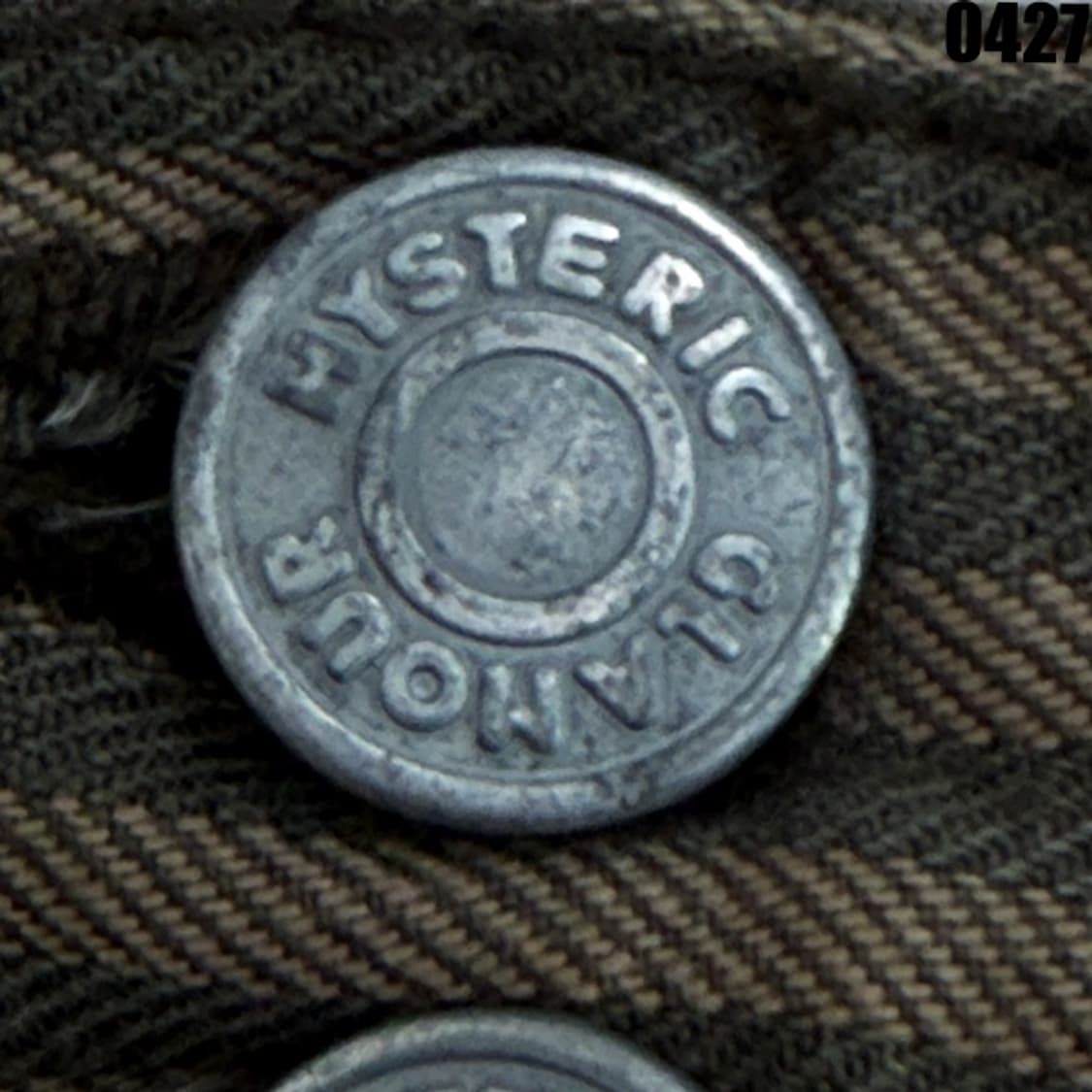 히스테릭 글래머 스트라이프 코튼 미니스커트 M 0427 상품이미지4