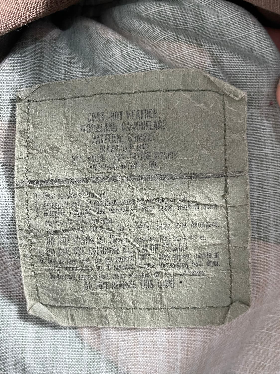 미군 오리지널 우드랜드 군복 자켓 M/R 상품이미지3