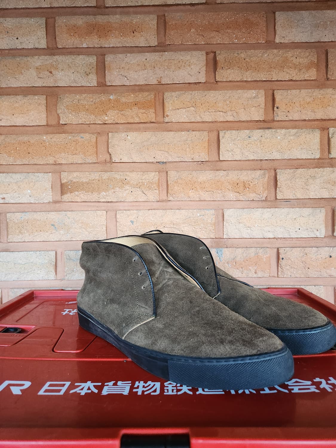 Route one 루트원 슈즈 스티브 맥퀸 처카부츠 상품이미지3