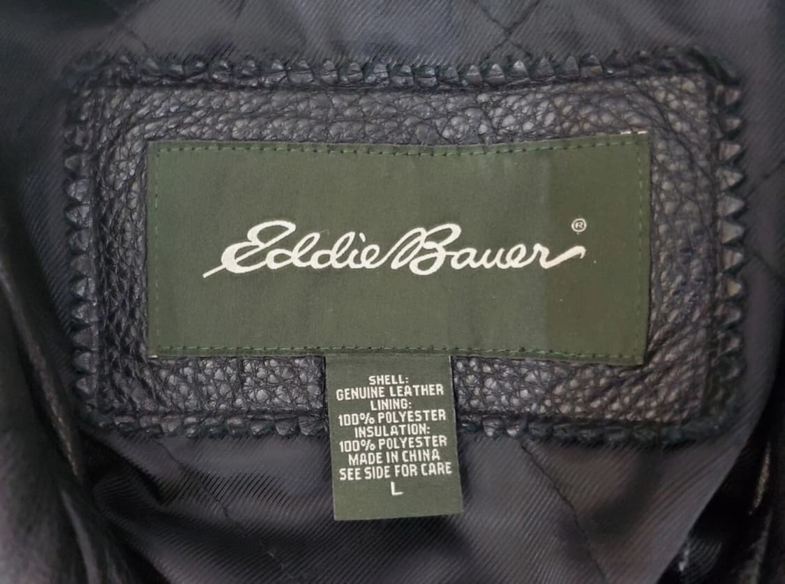 에디바우어 가죽코트 BLACK_L SIZE 상품이미지3