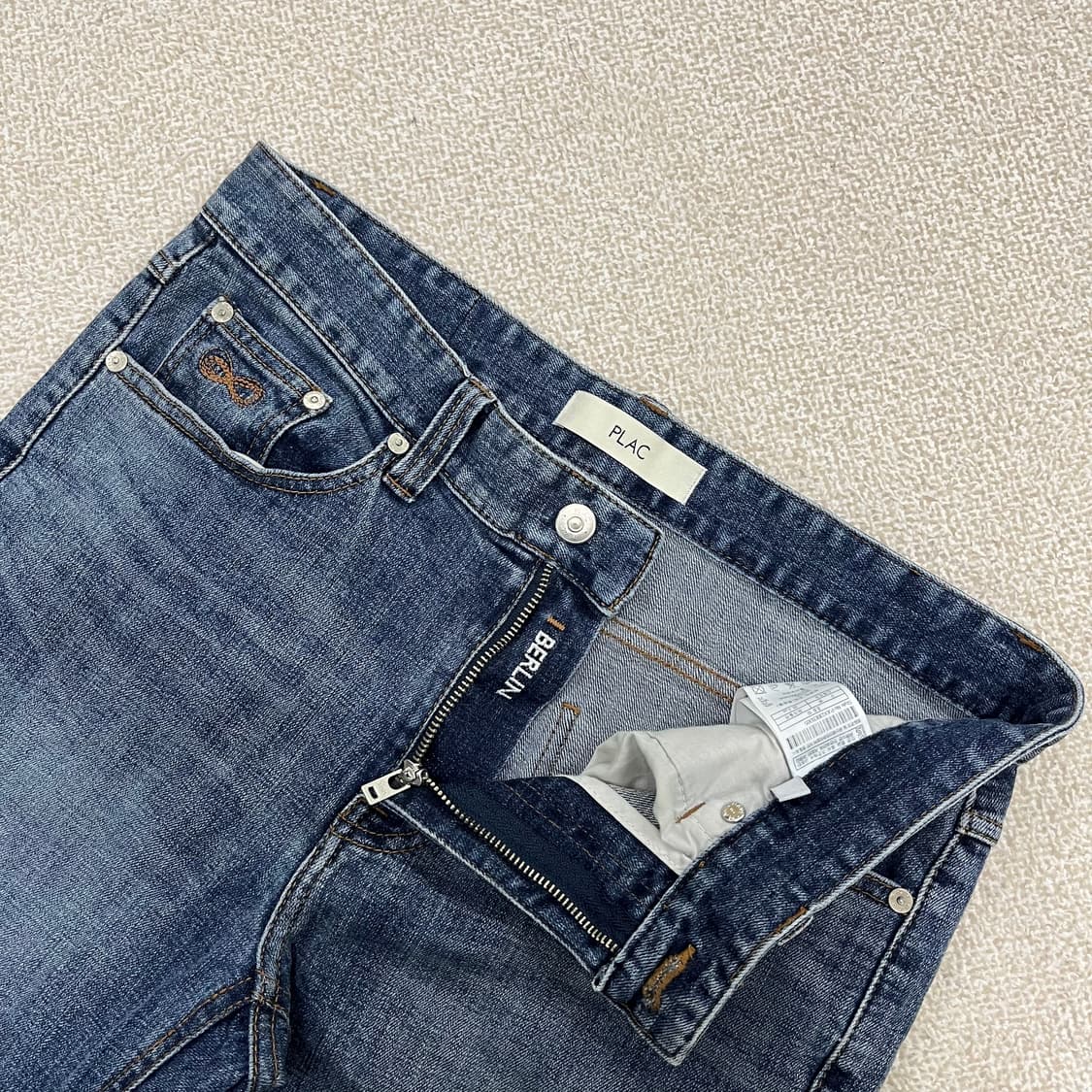[32] 플랙진 베를린 슬림스트레이트 데님 팬츠 청바지 4010 상품이미지3
