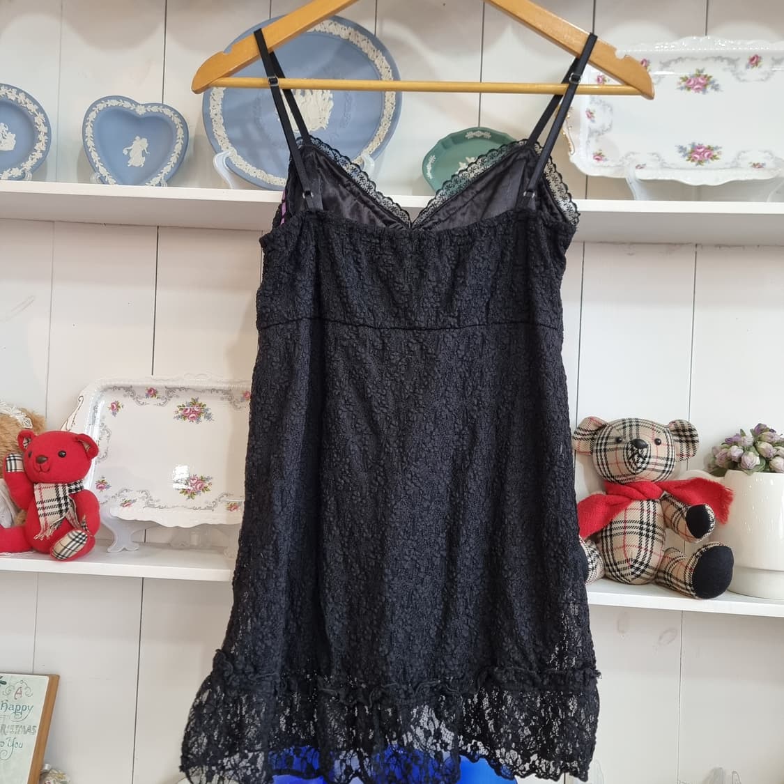 레이스 블랙 캐미솔 상품이미지6