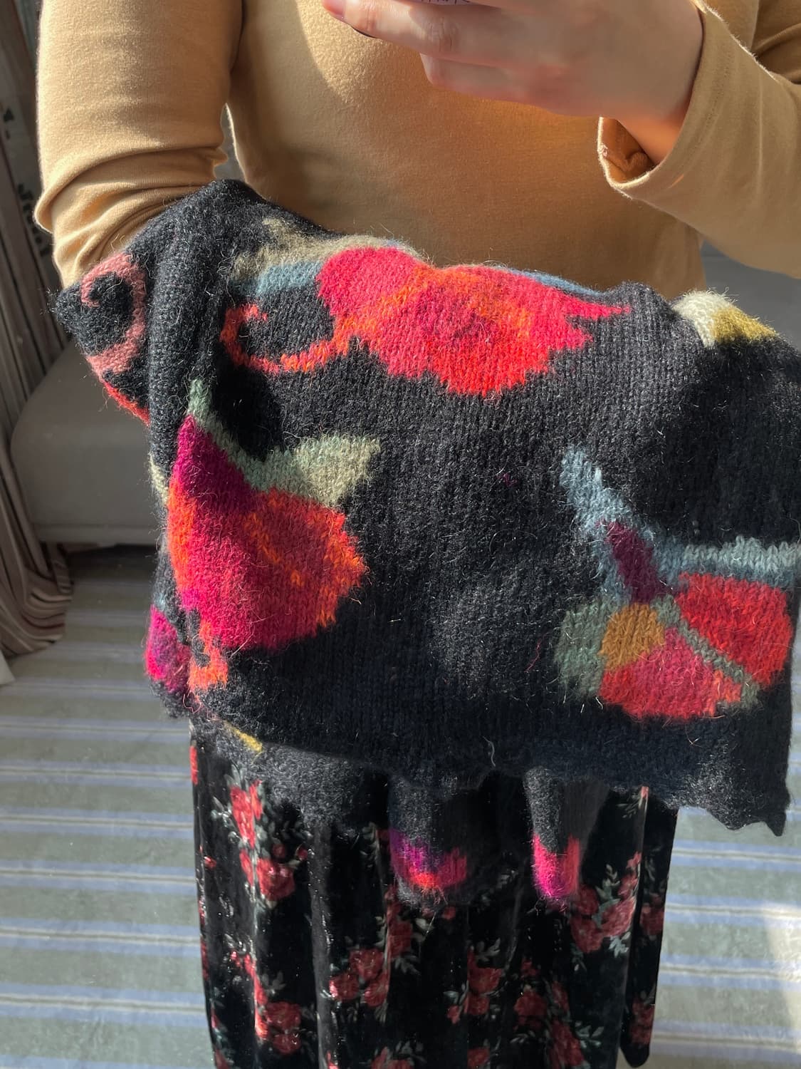 100% 알파카 페루산 니트 상품이미지4