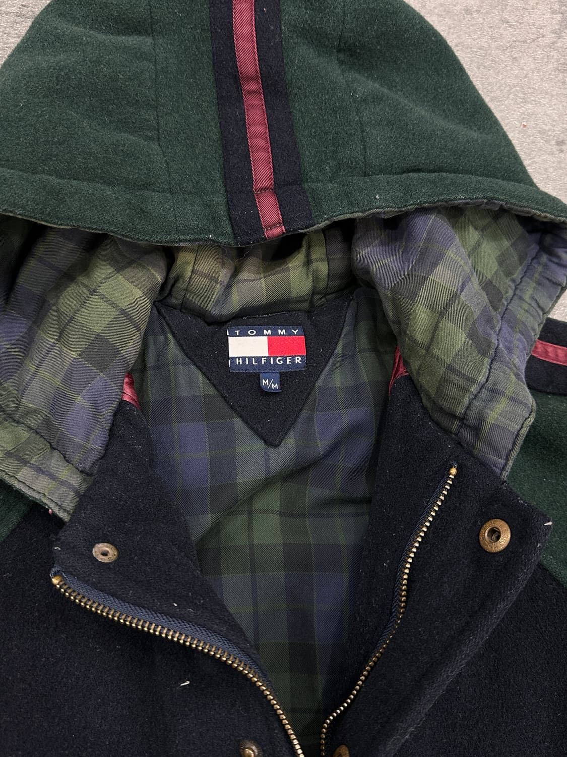 타미힐피거 모직 후드 점퍼 상품이미지5