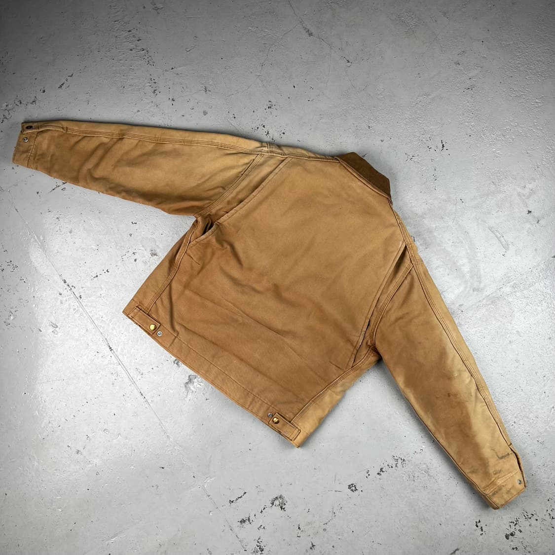 70s 올드 칼하트 디트로이트 블랭킷 라인드 자켓 6BLJ 상품이미지7