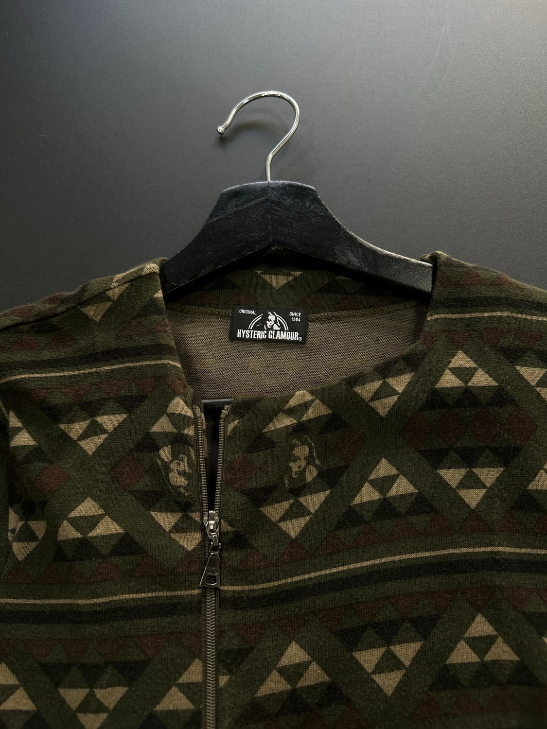 히스테릭글래머 히스걸 사선지퍼 코튼라이더자켓 상품이미지8