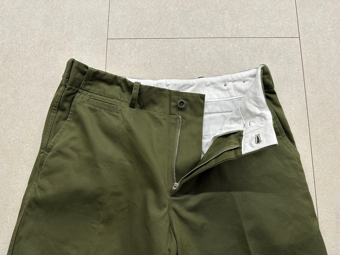 [2] 더패브릭 오피서 치노 올리브  상품이미지6