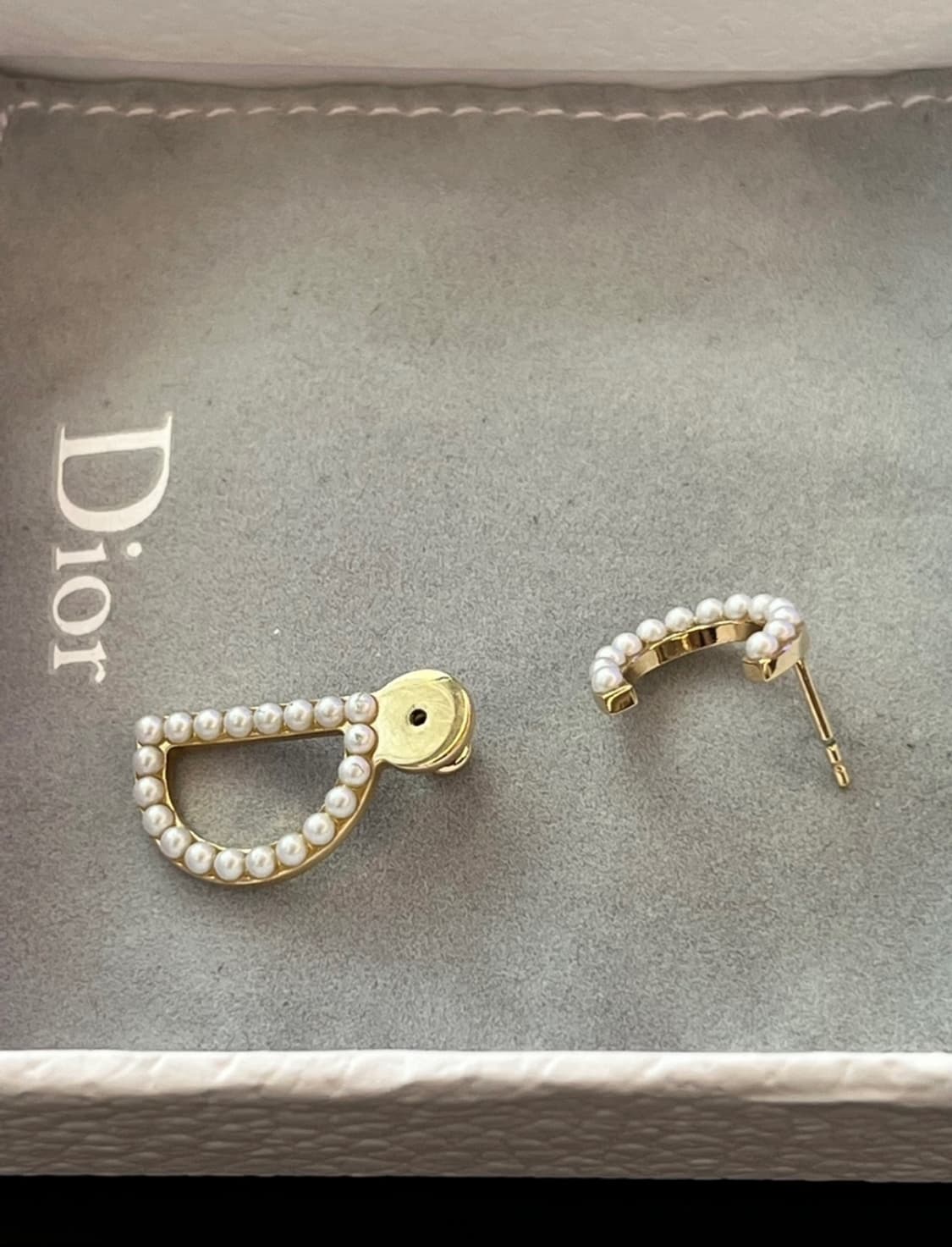 디올 진주 이어링 상품이미지3