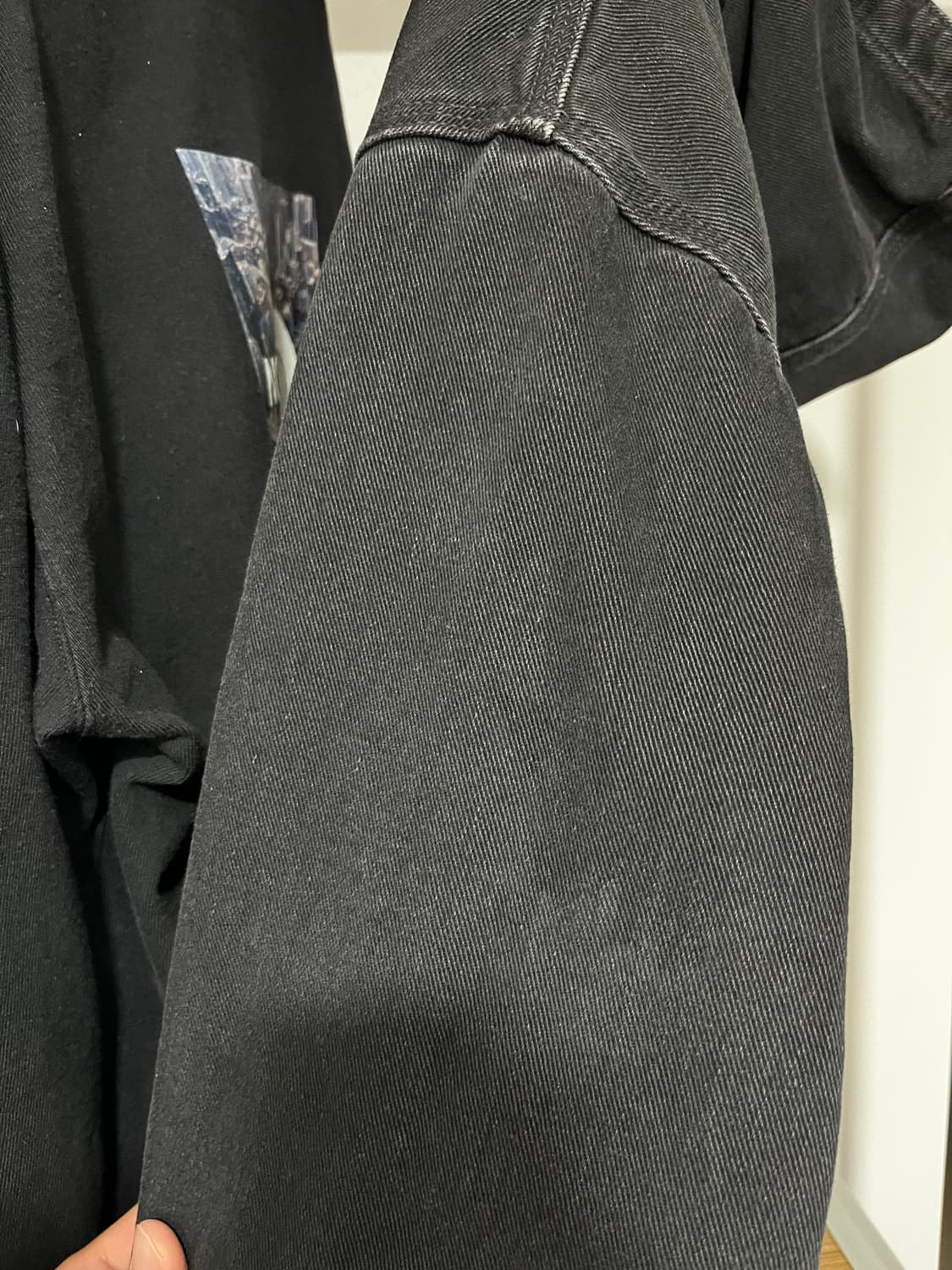 칼하트 WIP 메이틀랜드 데님 OG 액티브 자켓 블랙 스톤 워시드 상품이미지8