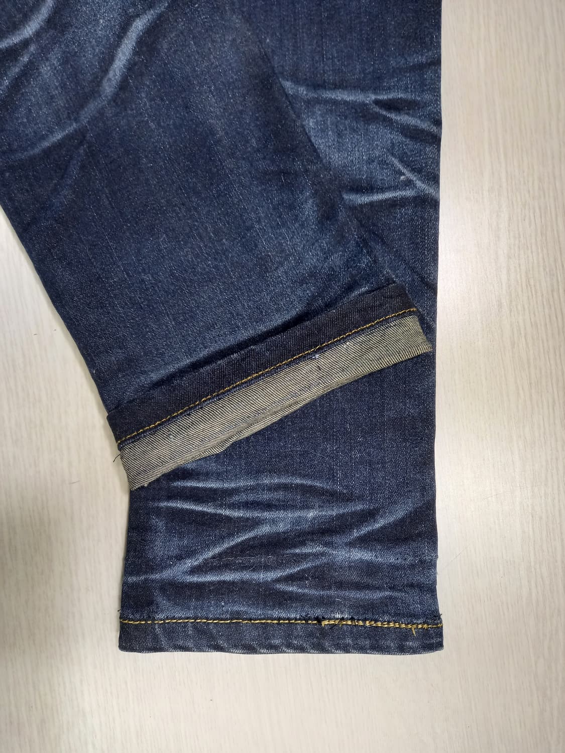 32 ESTHER 약골반 워싱 스판스키니 진청 32-370 상품이미지5