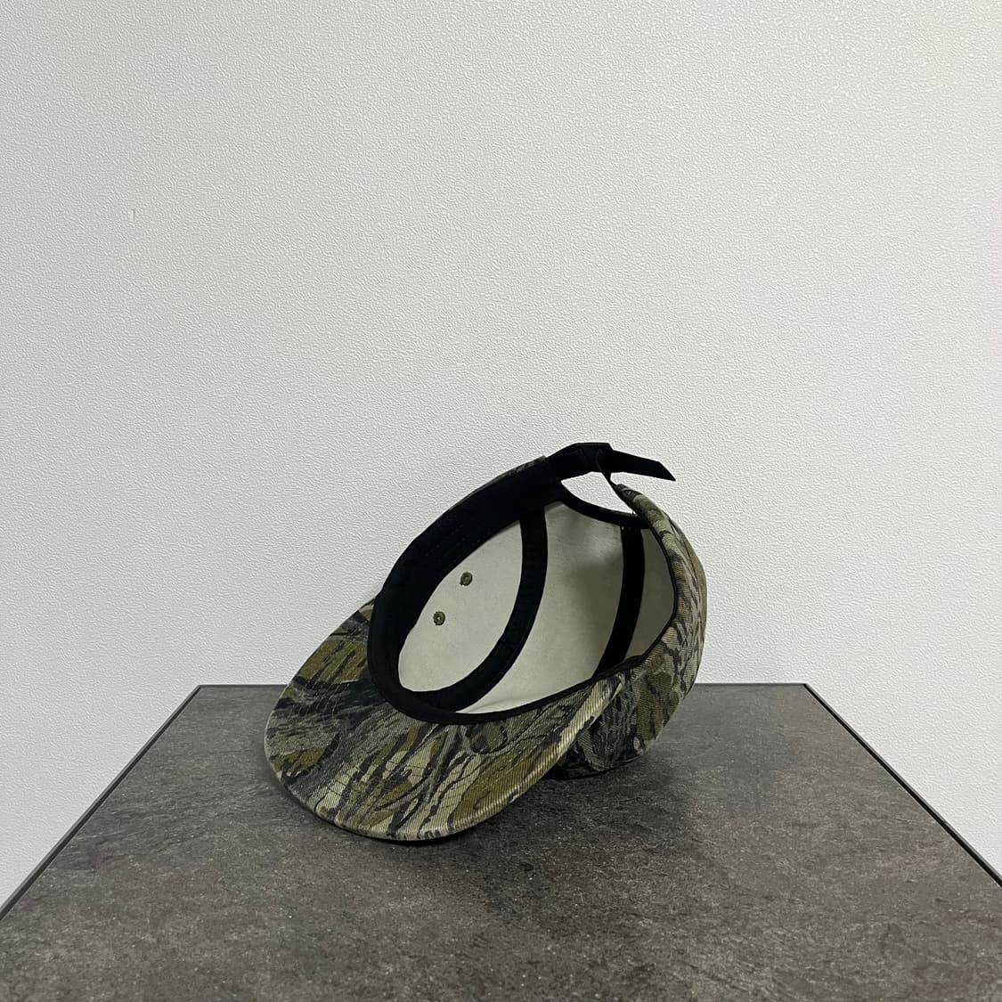 슈프림 밀리터리 워시드 카모 레드 박스로고 캠프캡 모자 상품이미지6