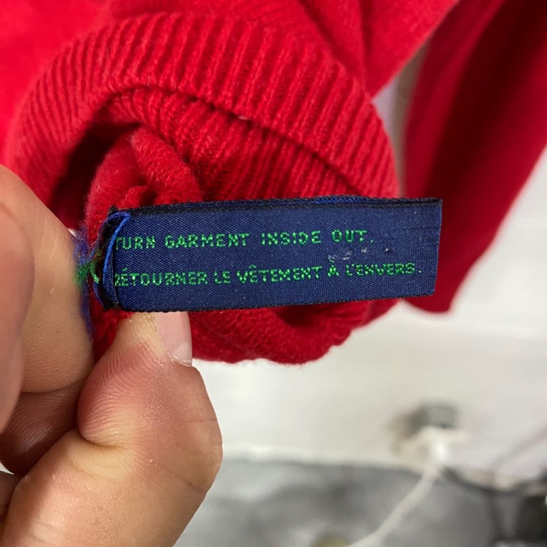 폴로 랄프로렌 브이넥 니트 상품이미지7