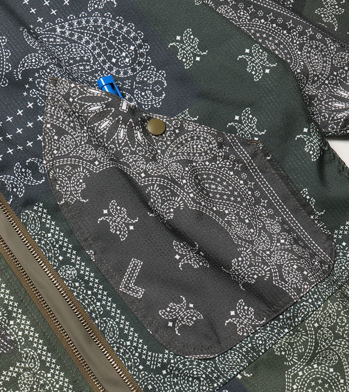 FDMTL - 23SS PATCHWORK PRINT JACKET 상품이미지8