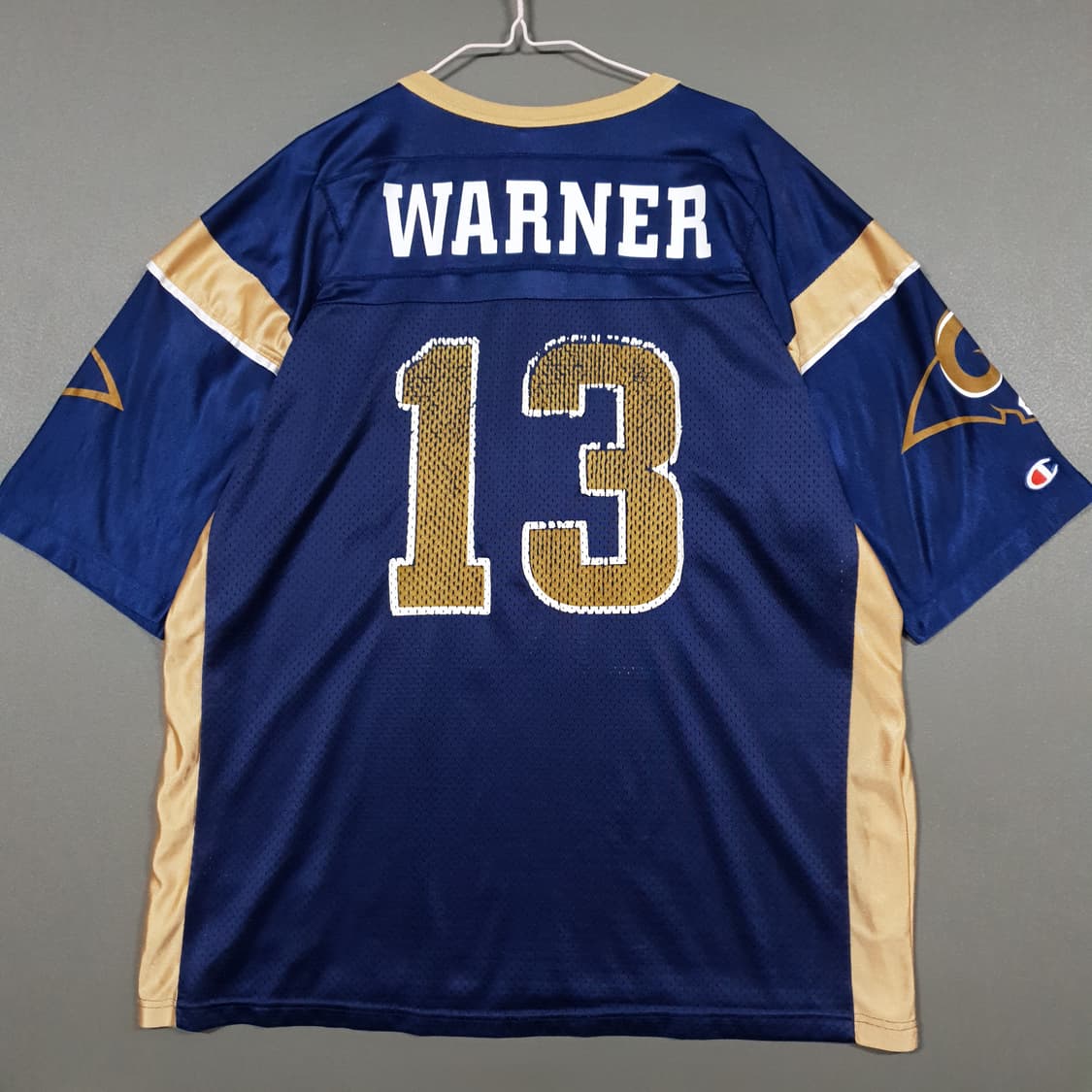 챔피온 LA Rams 풋볼 메쉬 풋볼 유니폼 반팔 져지 티셔츠 워너 상품이미지9