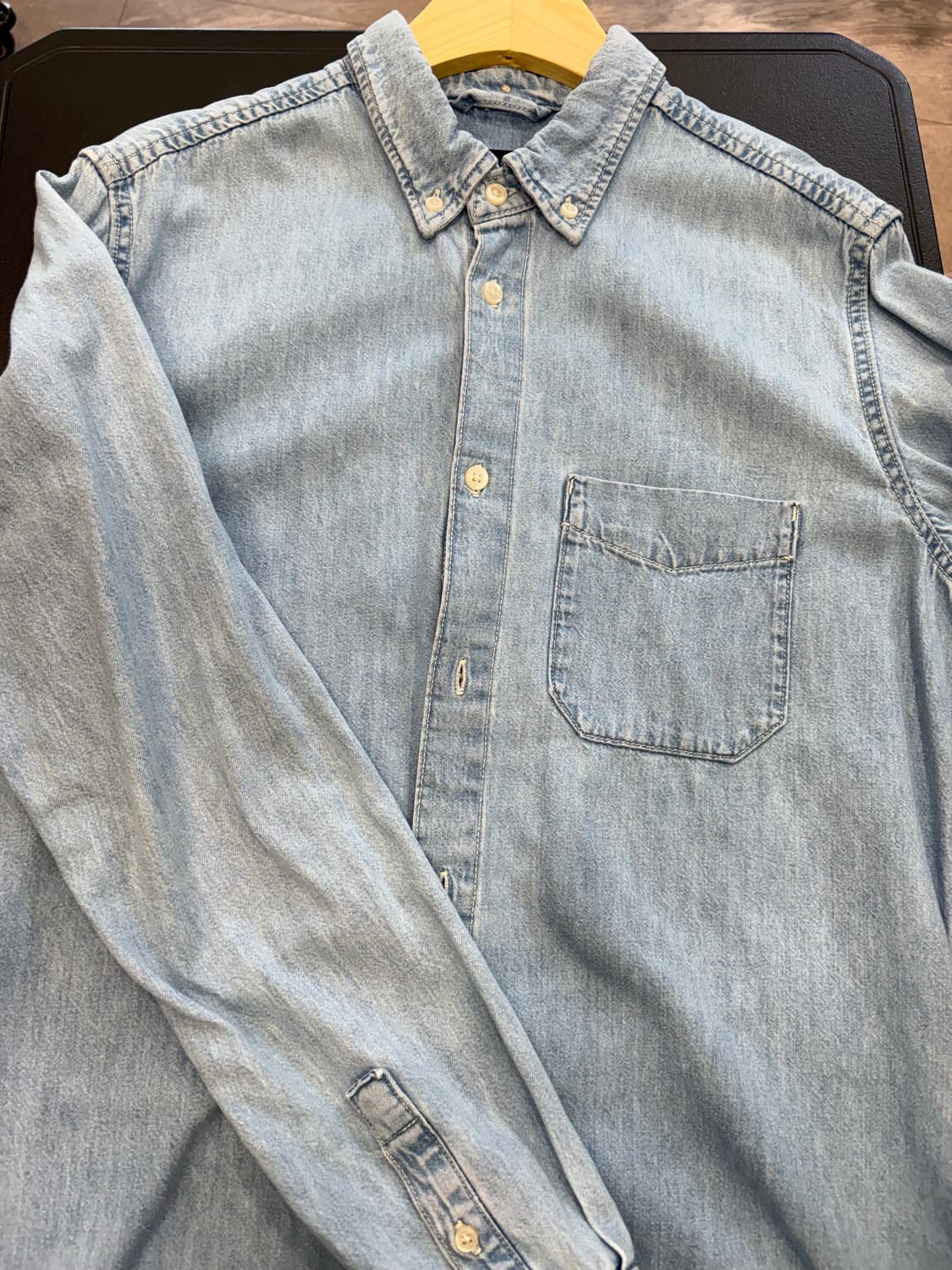 ZARA 데님 셔츠 S 상품이미지2