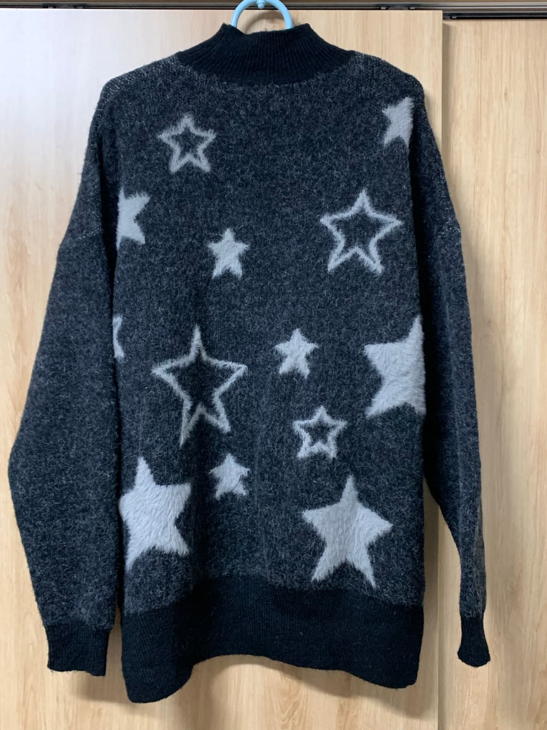 별 패턴 니트 상품이미지2