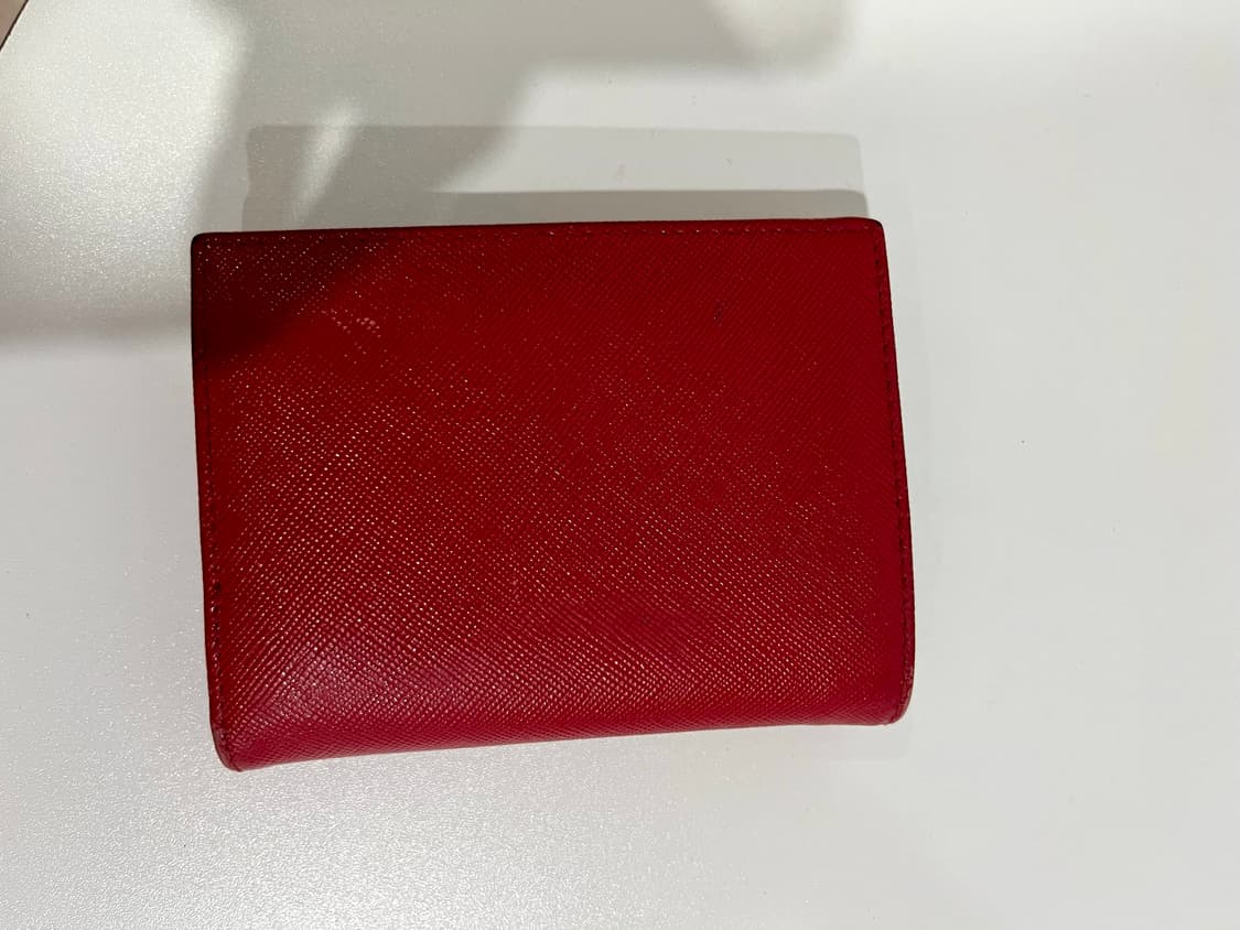 프라다 사피아노 레드 반지갑 정품 상품이미지2