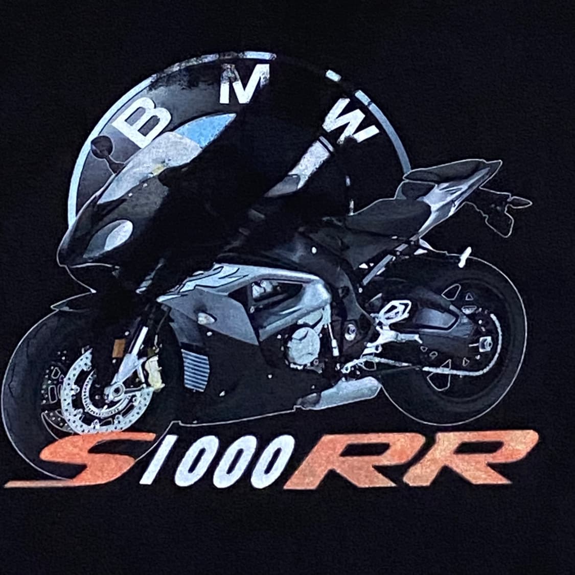 미국 빈티지 헤인즈 BMW S1000RR 반팔티 상품이미지4