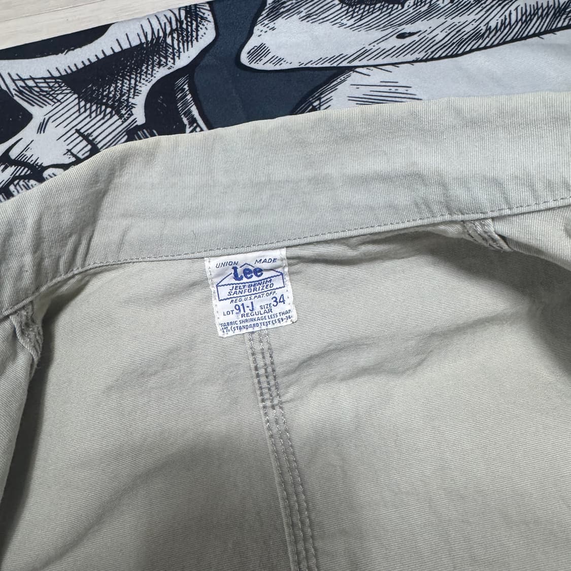 LEE  올드스쿨 헌팅자켓 95 M사이즈  상품이미지4