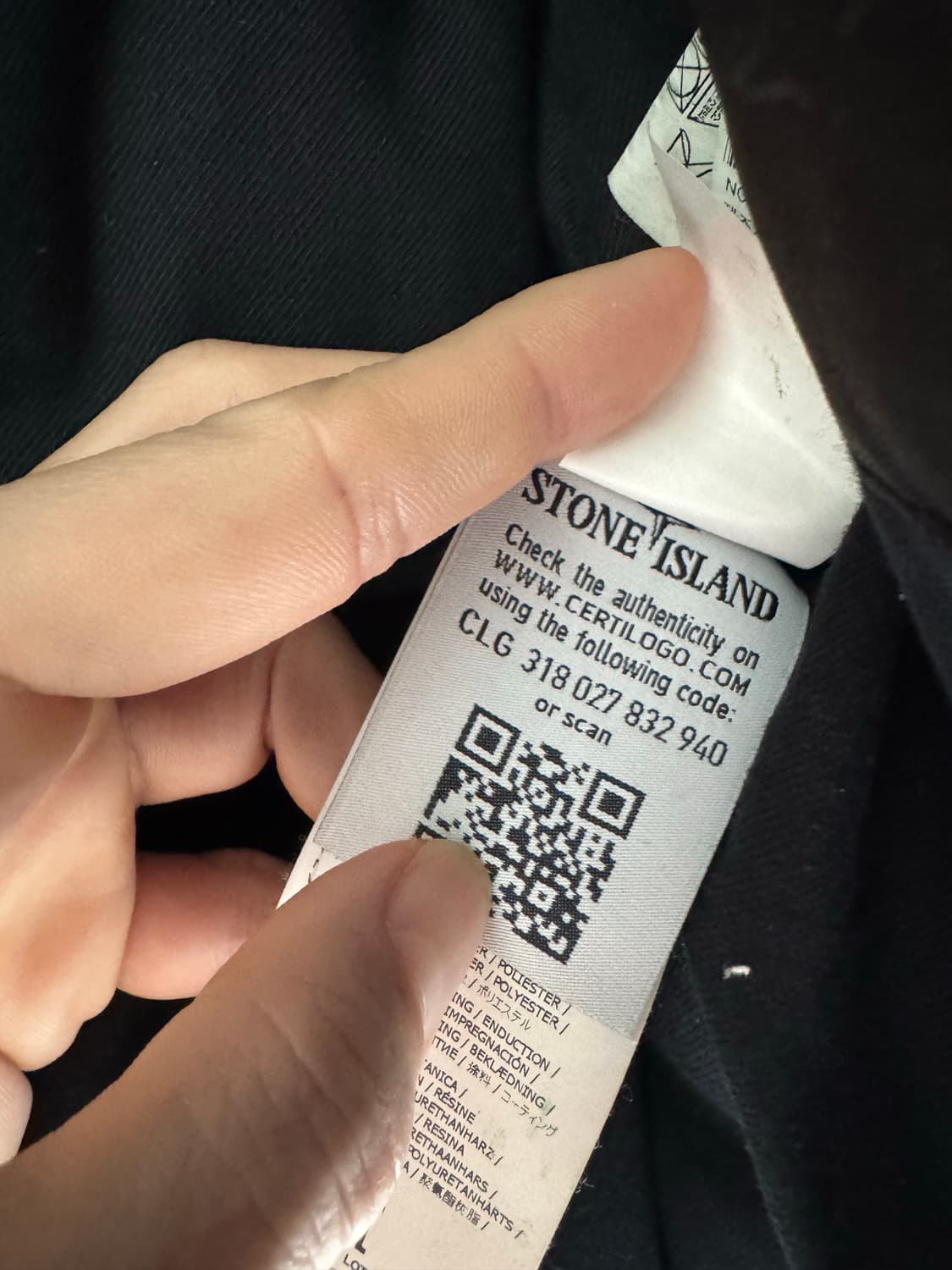 2015FW 스톤아일랜드 히든 리플랙티브 패딩 M 상품이미지7