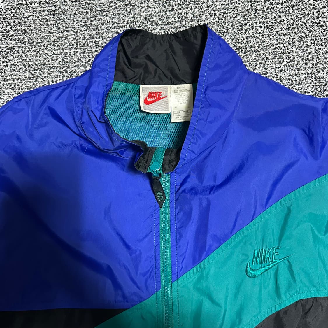 (XL) 나이키 올드스쿨 컬러블록 바람막이 자켓 상품이미지3