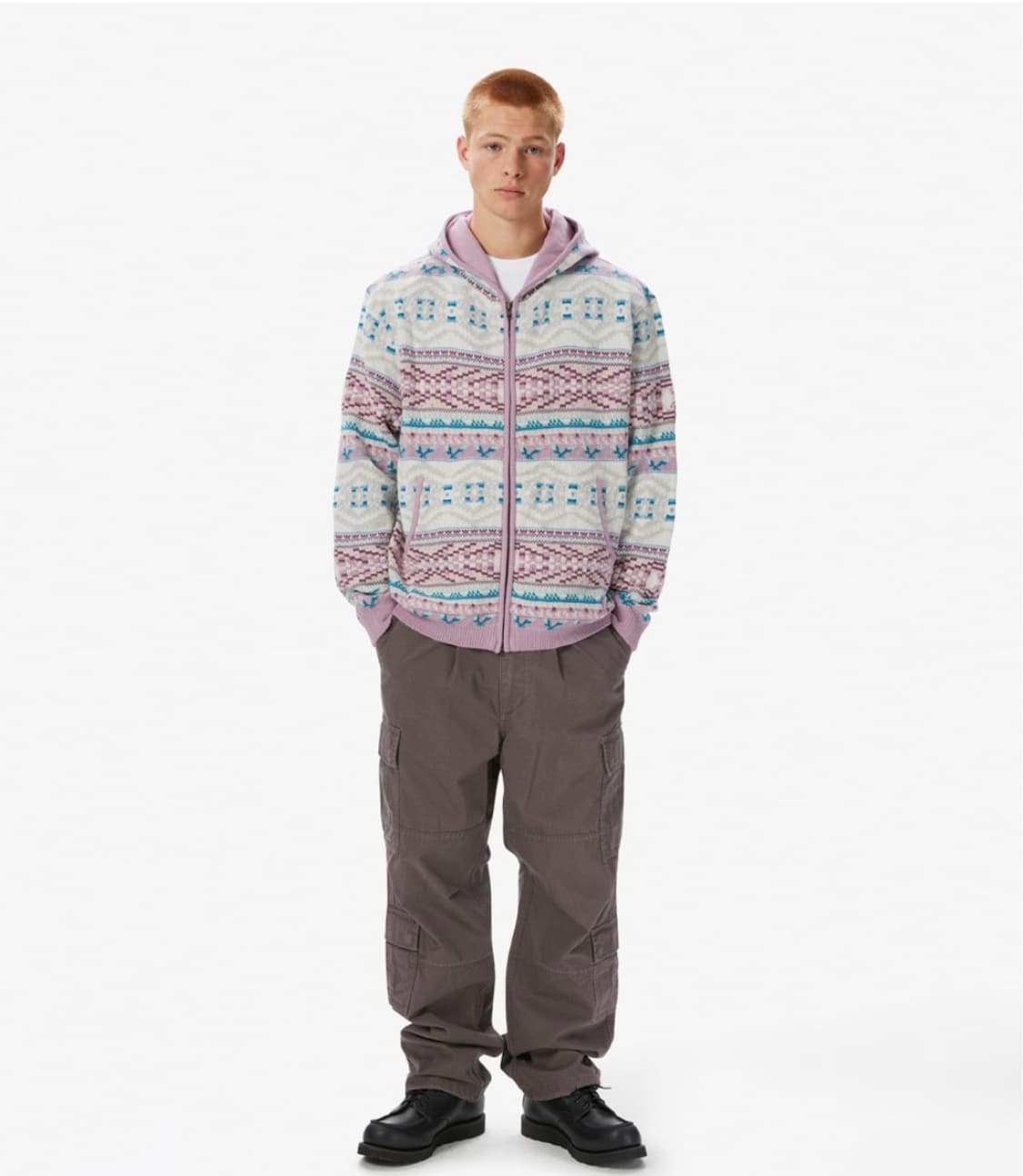 디스이즈네버댓 후드 집업 스웨터 M 상품이미지1