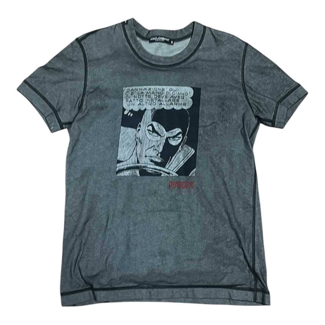 Dolce & Gabbana 돌체앤가바나 Diabolik 프린트 반팔 티 상품이미지1