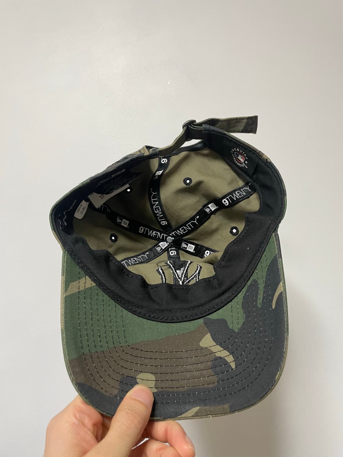 디스이즈네버댓 뉴에라 카모 볼캡 상품이미지3