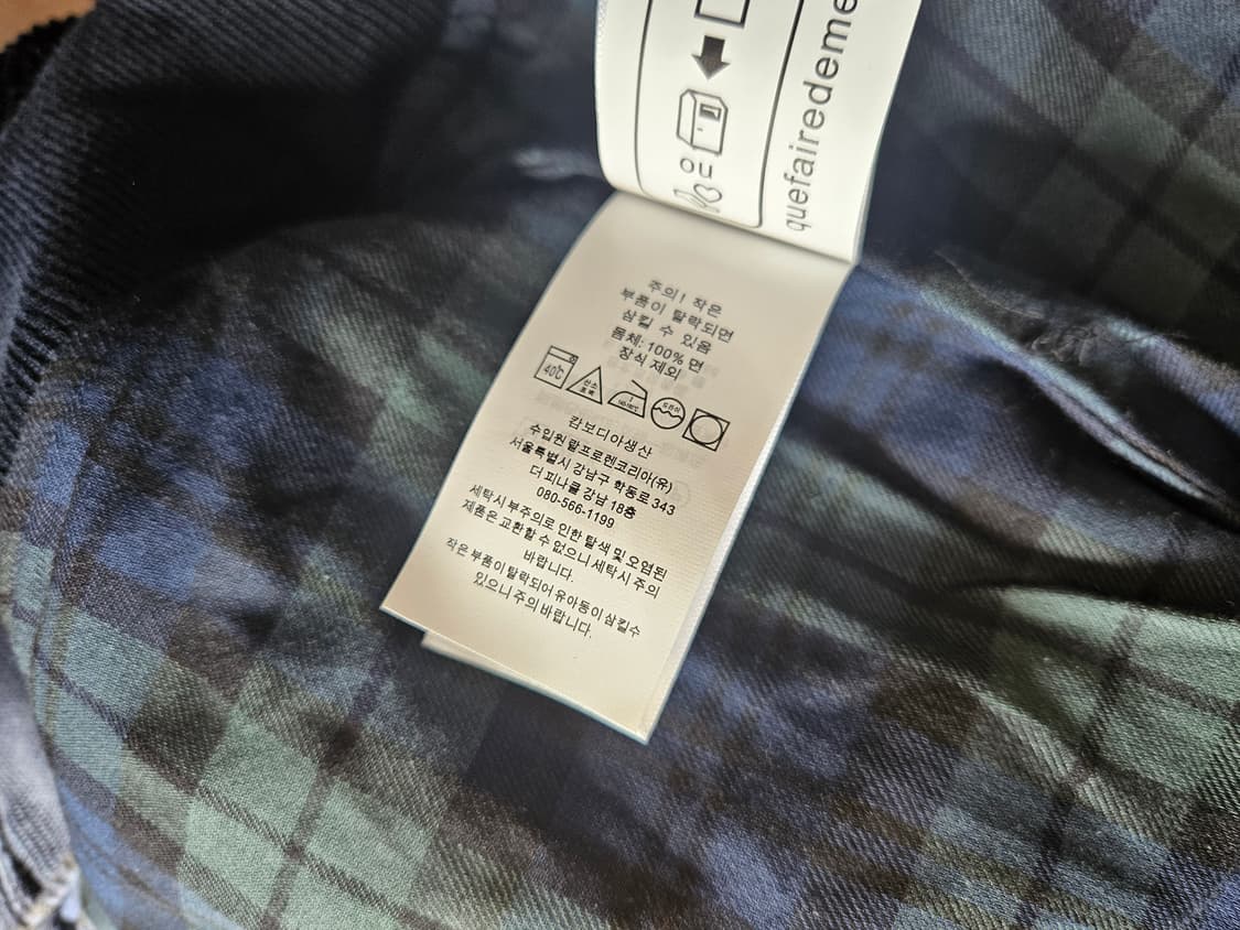 (M)폴로 바라쿠타 해링턴 자켓 네이비 상품이미지6