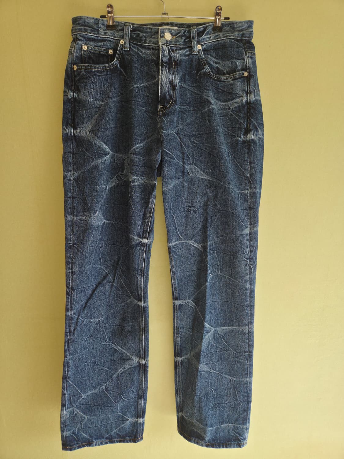 [34] 브랜디드 쿠라보 와이드 스트레이트 진 상품이미지1