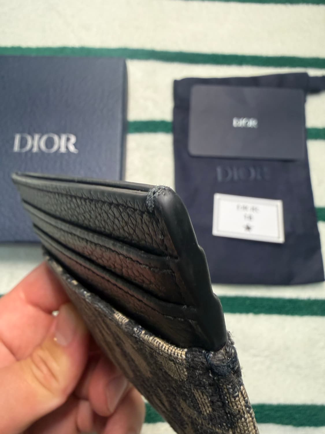 디올 오블리크 카드지갑 상품이미지5