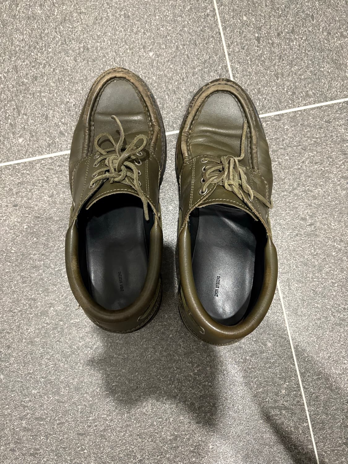 자라 컬랙션 올리브 더비 270-275 상품이미지3