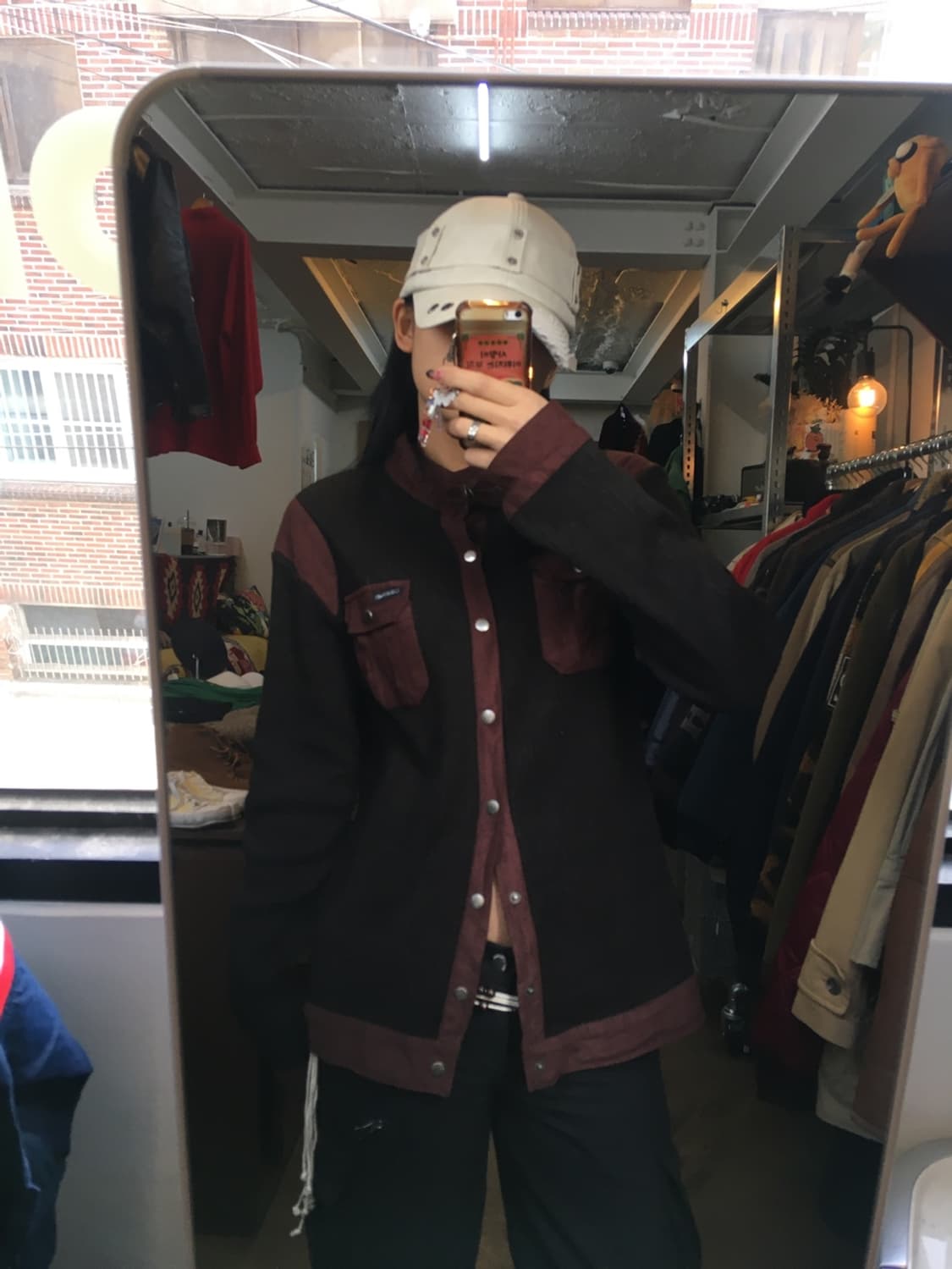 캘빈 클라인 넥 후크 니트 집업 자켓 상품이미지1