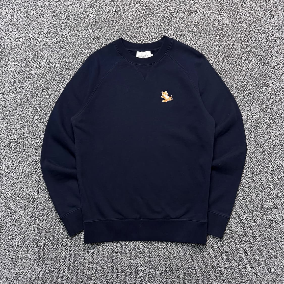 Name : 메종 키츠네 칠랙스 폭스 클래식 네이비 맨투맨  :) 상품이미지1