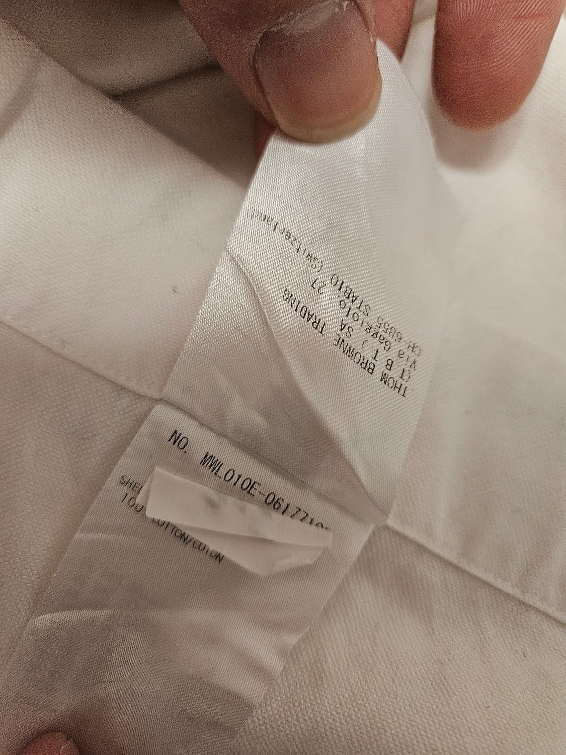 톰브라운 히든 3선 셔츠 5 사이즈 판매합니다! 상품이미지6