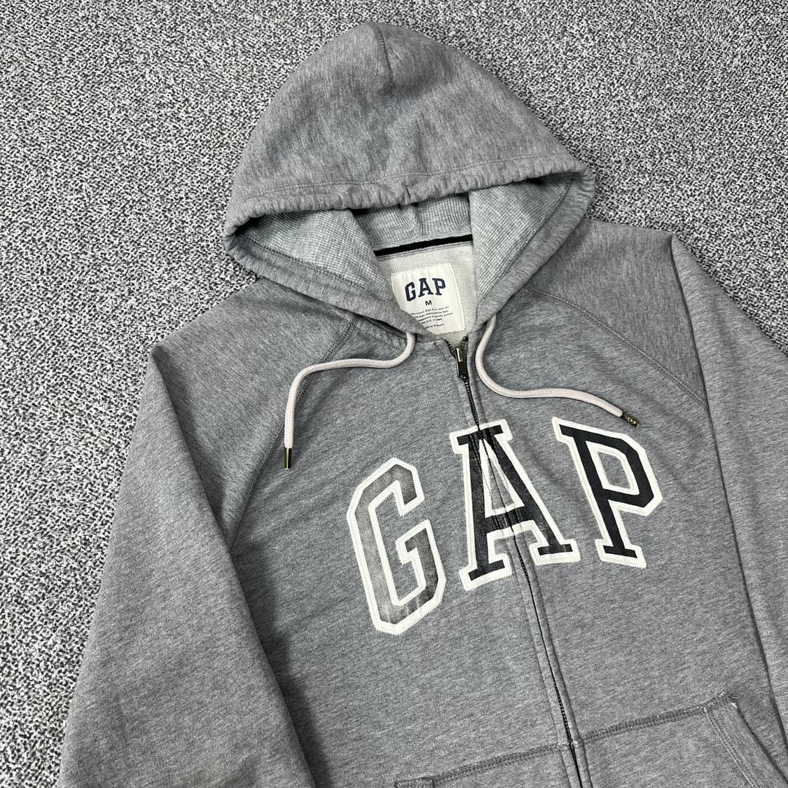 <갭 빅 로고 후드집업> No.1371 상품이미지4