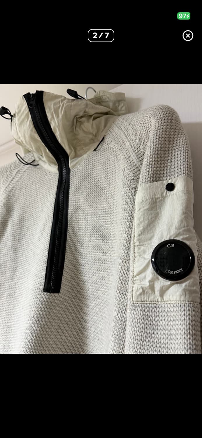 CP컴퍼니 아노락 니트후드 상품이미지2