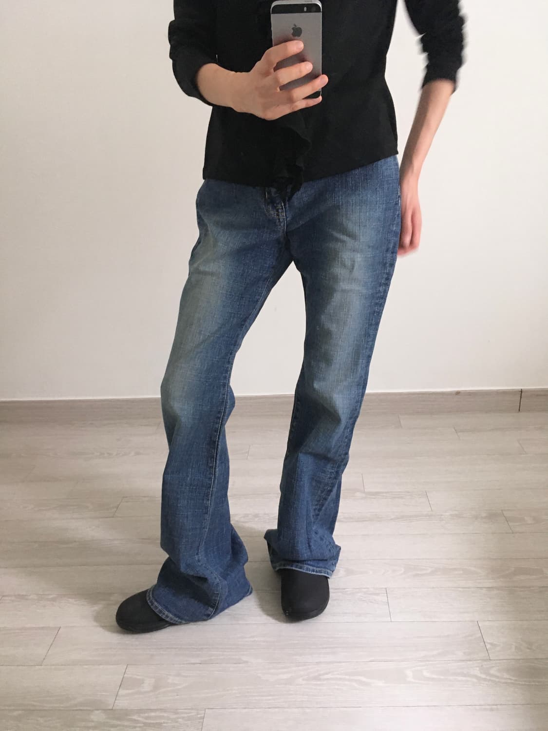 Vintage mid blue flare jeans 상품이미지1