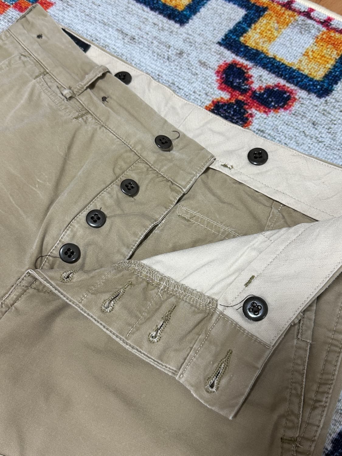 폴로 랄프로렌 블루라벨 더블니 팬츠 30x30 상품이미지3