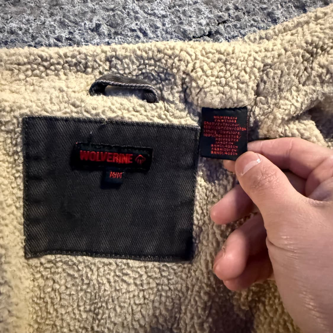 빈티지 양털 워크 베스트 상품이미지4