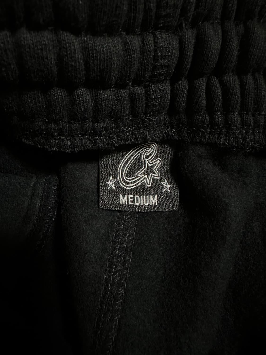 Corteiz Woosh Open Hem Sweatpant Black 상품이미지5